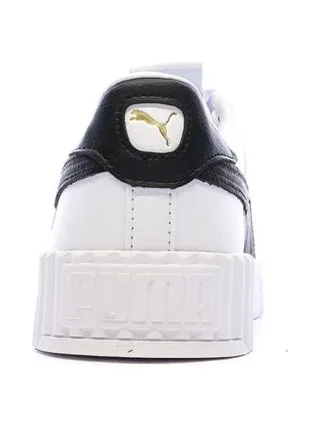 Baskets Blanc/Noir Femme Puma Carina 3.0 Luxe 3