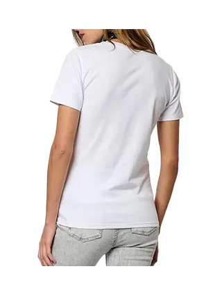 T-shirt Blanc Femme Kaporal VAPORE25 2
