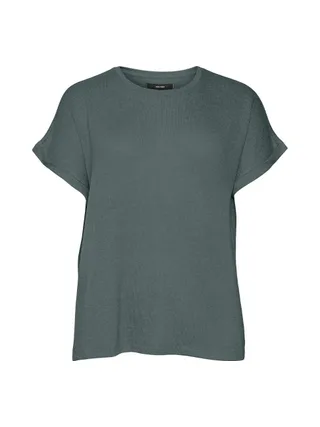 T-shirt Fluide Vert Femme Vero Moda Brianna 2