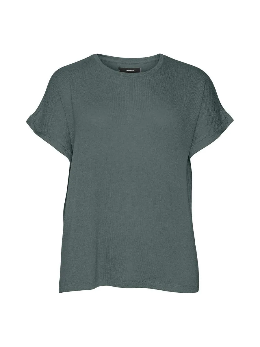 T-shirt Fluide Vert Femme Vero Moda Brianna 2
