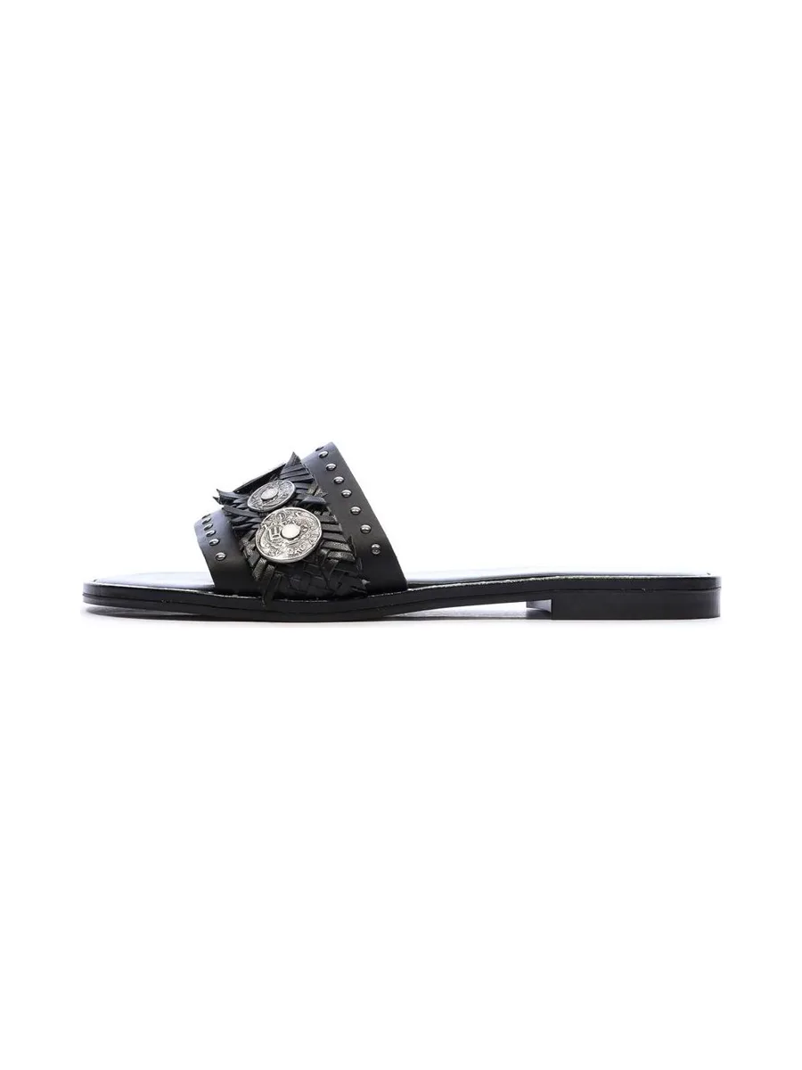 Sandales Noir Femme Replay Nairobi Mule 1