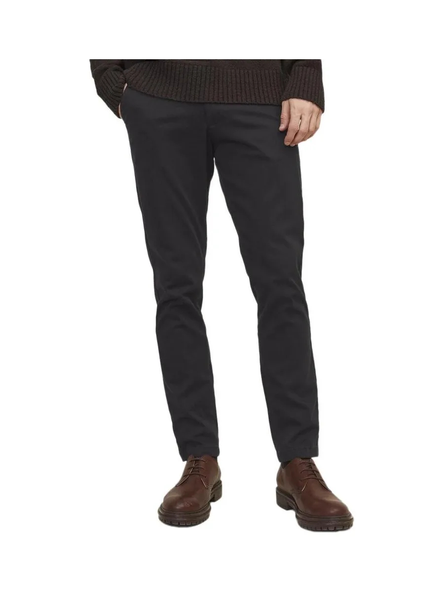 Chino Noir Homme Jack & Jones Marco 12234107 1