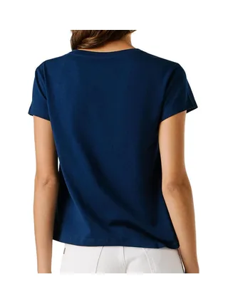 T-Shirt Marine Femme Pepe jeans Pjl L Nd 2