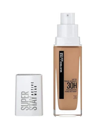 Fond de teint Gemey Maybellin New York SuperStay Active Wear 30H 36 Nude Ensoleil 1