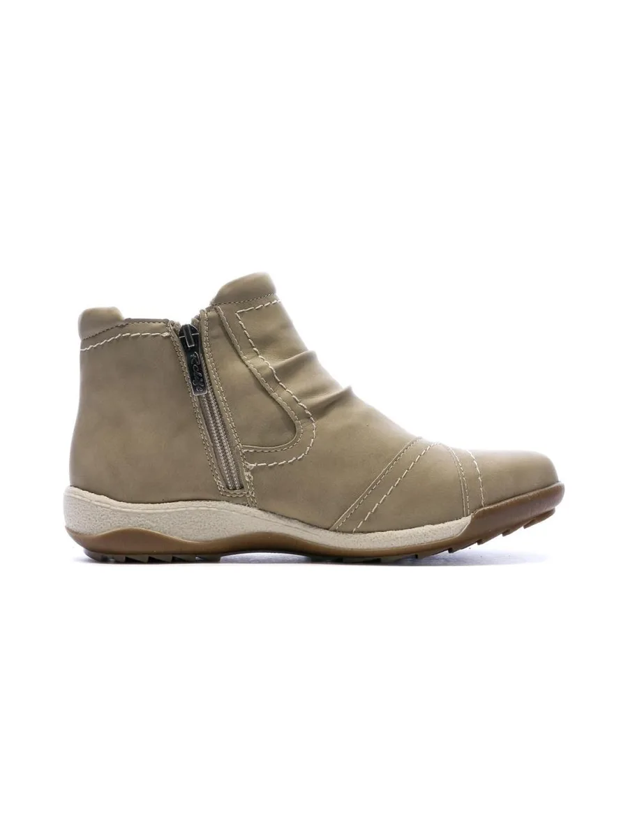 Bottines Beige Femme Relife Jilspray 3