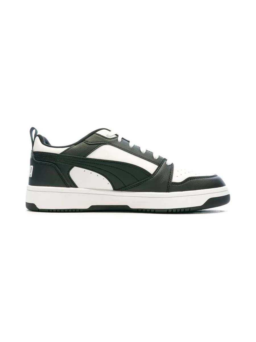 Baskets Noires/Blanches Homme Puma Rebound V6 Low 3
