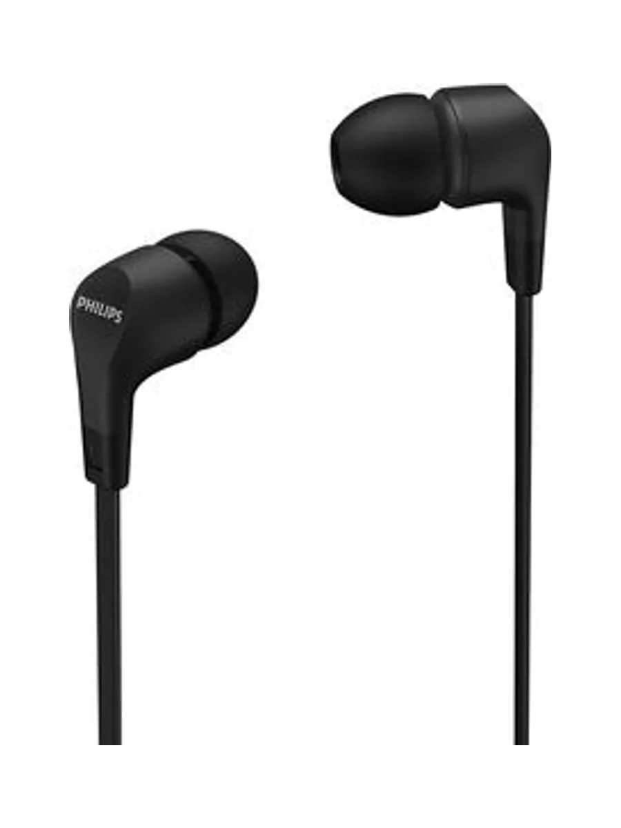 Compact in-ear with mic 8.6mm driver bl 1