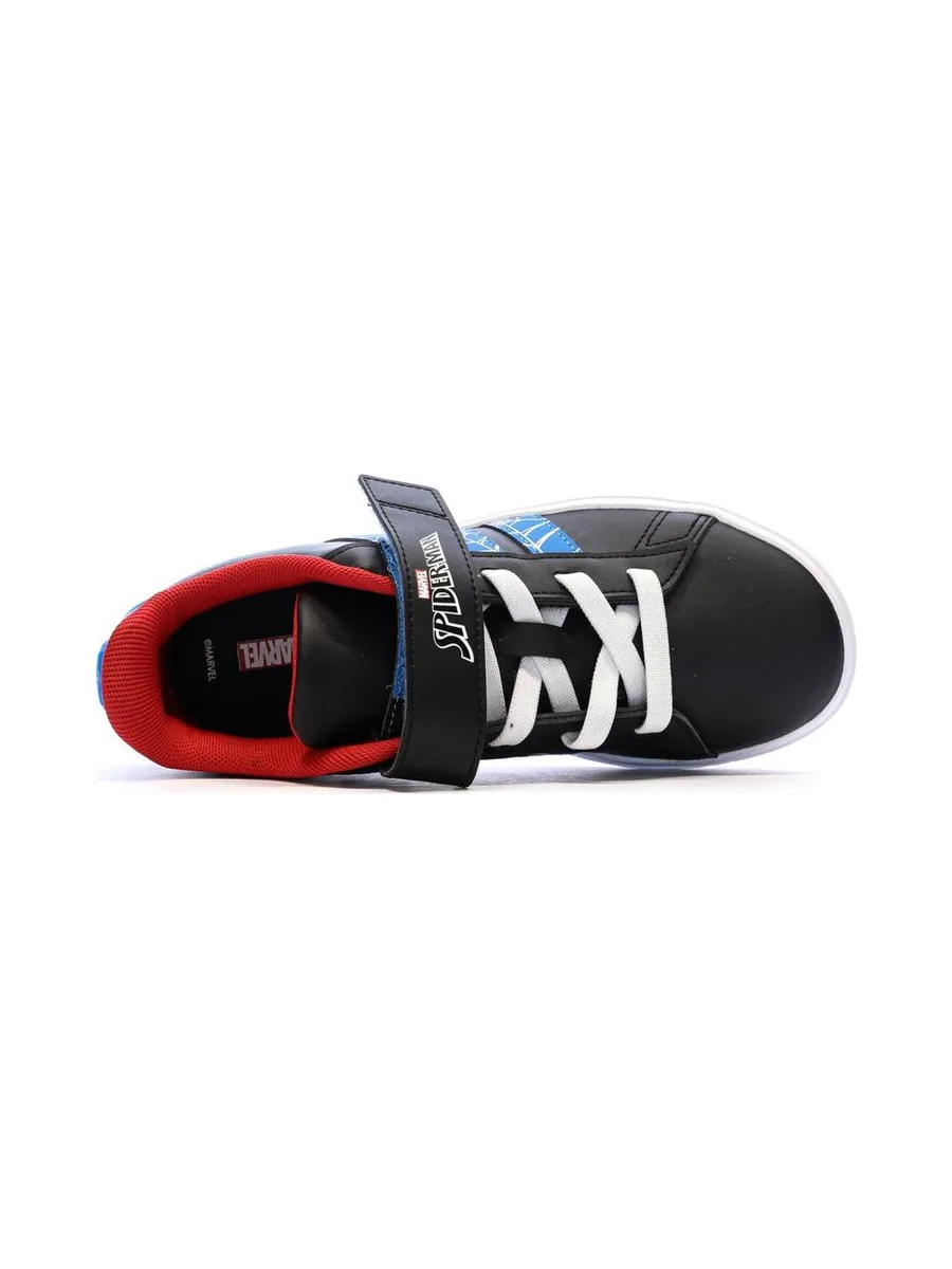 Baskets Noir Garçon Adidas Spider-man Grand Court 5