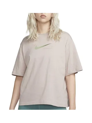 T-Shirt Beige Femme Nike Jumpman 1
