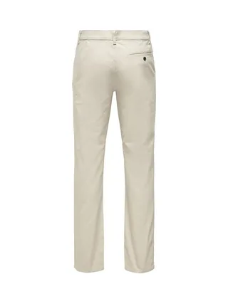Pantalon fluide Beige Homme Only & Sons Bologna 3