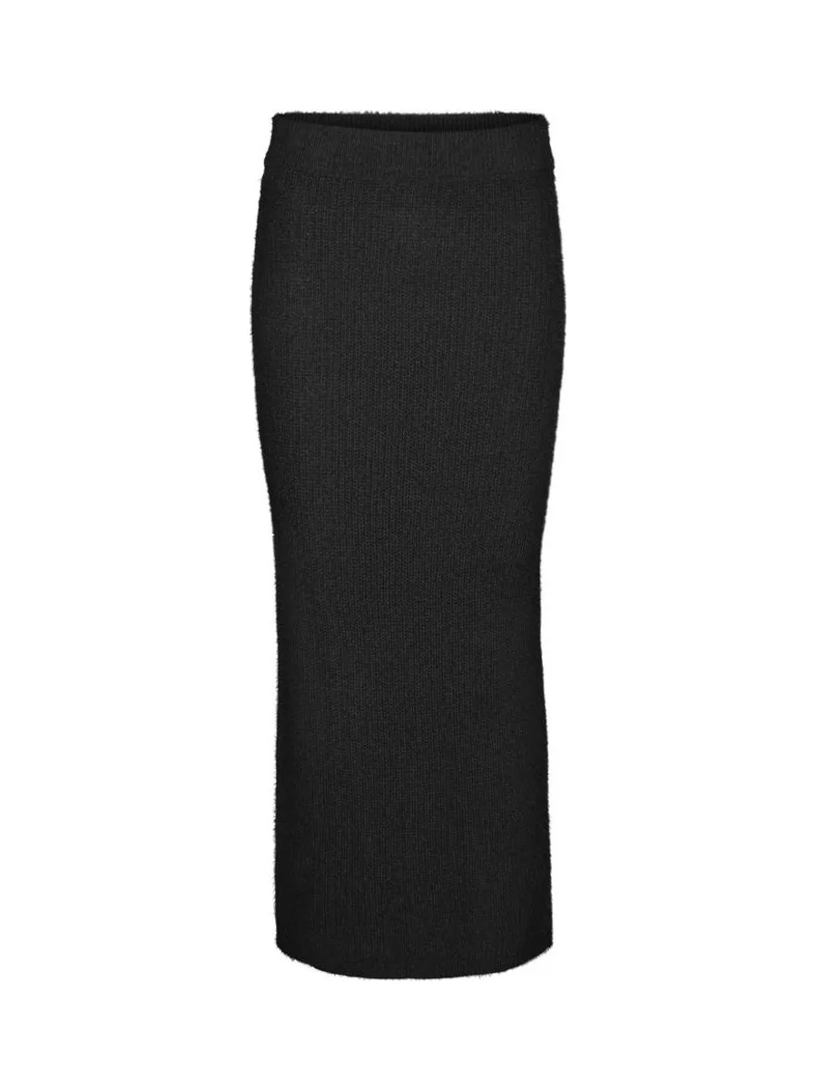 Jupe Longue Noir Femme Vero Moda Puff 4