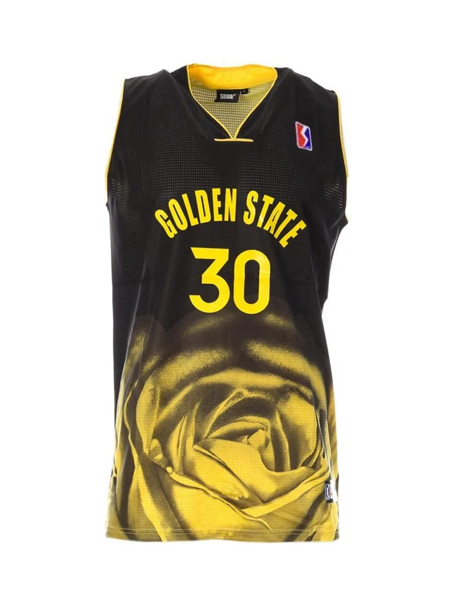 Maillot de basketball Noir Homme Sport Zone Golden State 2