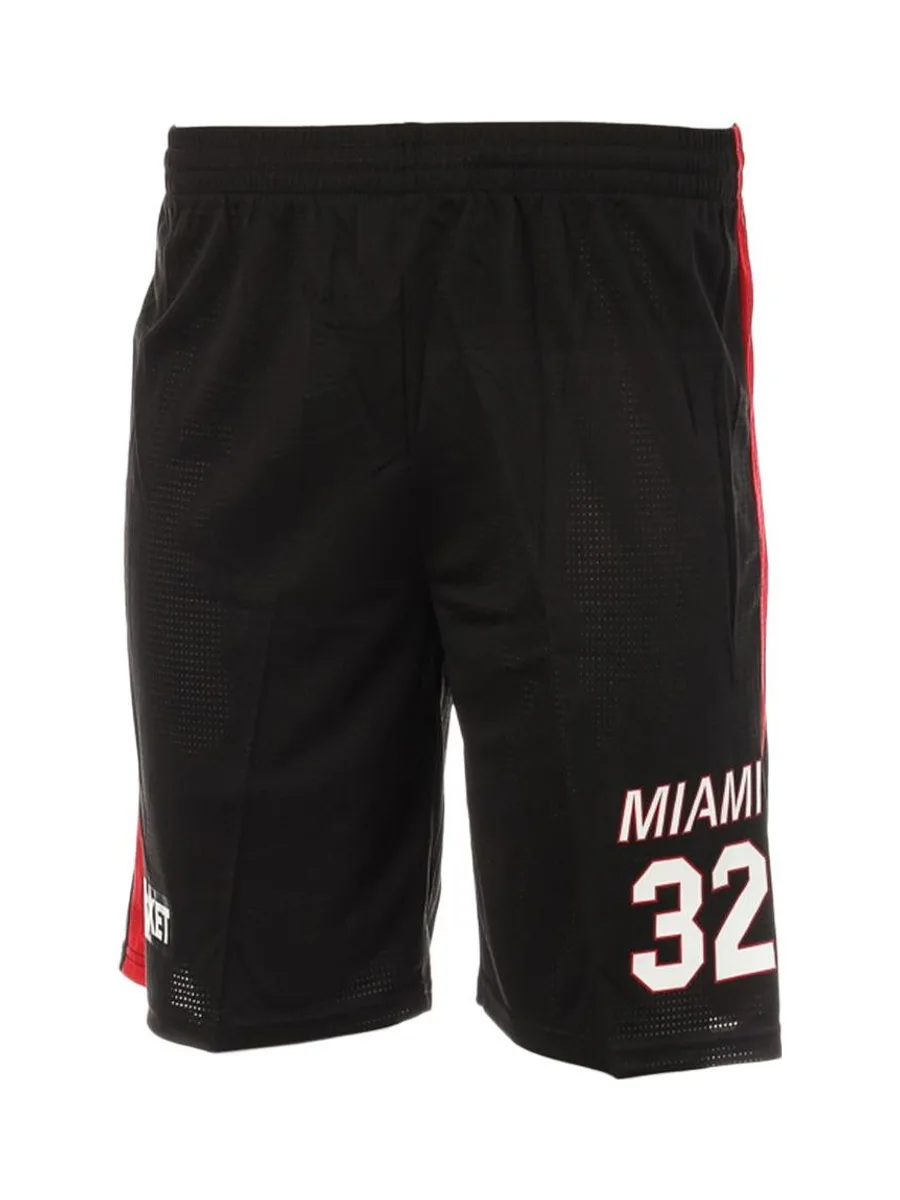 Miami Short basketball Noir/Rouge Homme Sport Zone 2