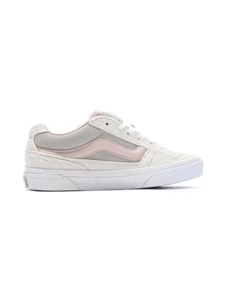 Baskets Blanches/Rose Pale/Grises Femme Vans Caldrone 2