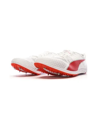 Chaussures de Sport Blanches/Rouges Homme Puma Evospeed 6