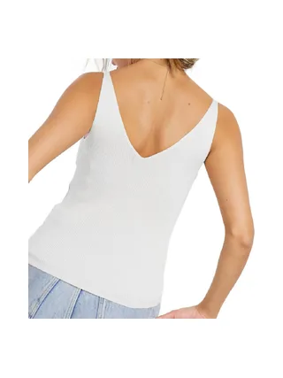 Débardeur en Maille Blanc Femme JDY NANNA 2