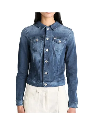 Veste en Jean Bleu Délavé Femme Tommy Hilfiger Vivianne 1