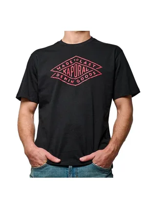 T-shirt Noir Homme Kaporal Toky 1