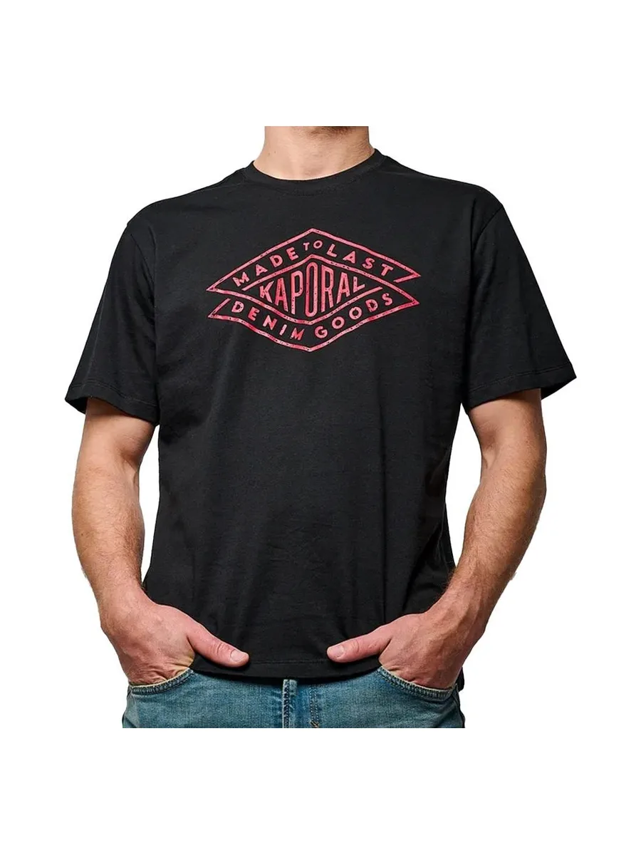 T-shirt Noir Homme Kaporal Toky 2