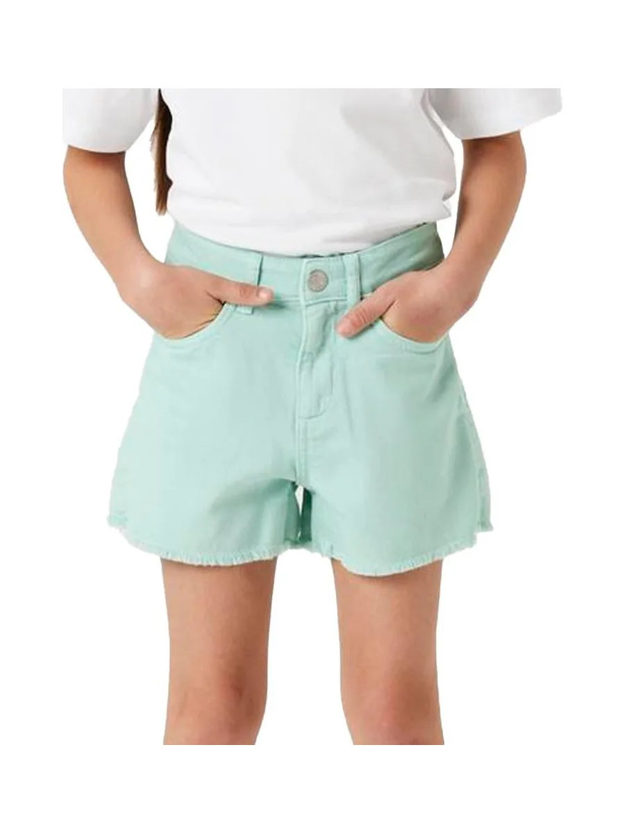 Short en Jean Vert Menthe Fille Name it Twi 2