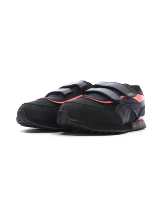 Baskets Noires/Oranges Garçon Puma Future Rider 6
