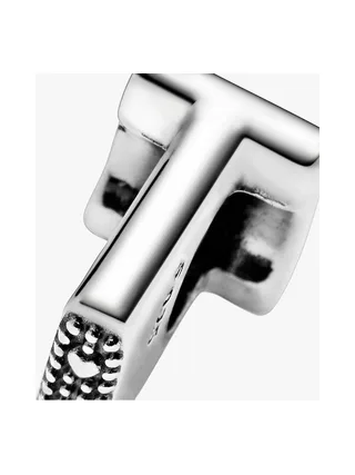 Pandora - Charm Lettre T en argent 4