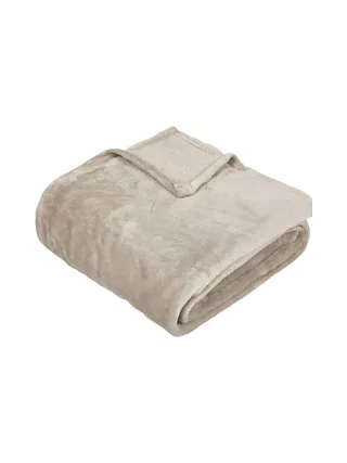 Plaid Beige Atmosphera Ollis 1