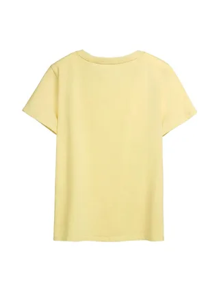 T-Shirt Jaune Femme Teddy Smith Monty 2