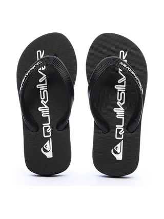 Tongs Noir/Blanc Garçon Quiksilver Java 3