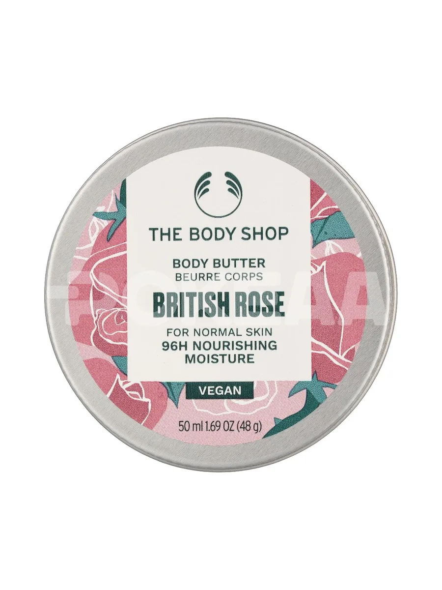 The Body Shop British Rose Body Butter 50ml 1