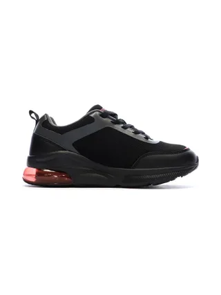 Baskets Noir/Rouge Garçon Kappa Logo Pylos 2