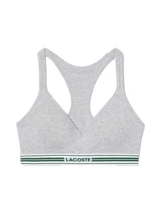Brassière Gris Femme Lacoste World 1