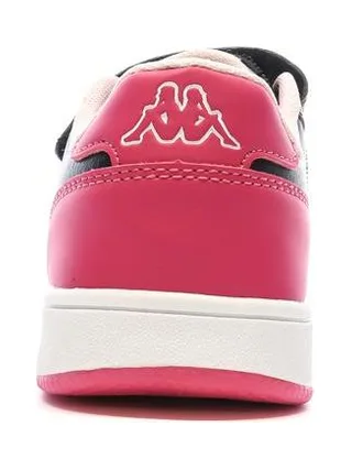 Baskets Noires/Roses Fille Kappa Malone 3