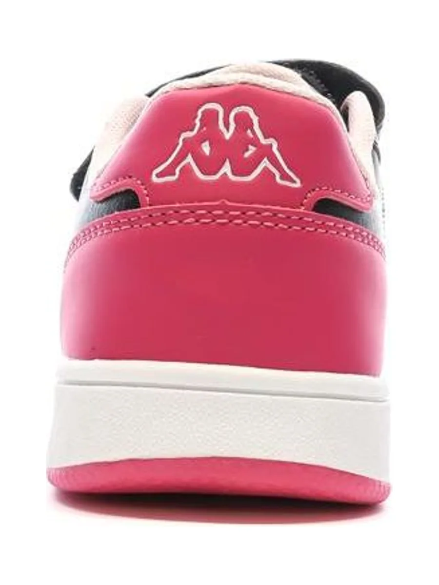 Baskets Noires/Roses Fille Kappa Malone 3