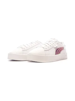 Baskets Blanc/Rose Fille/Femme Puma Jada Holo 6