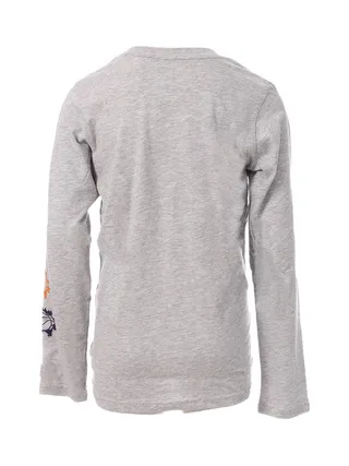 Phoenix Suns T-shirt Manches Longues Gris Garçon NBA Get Busy 2