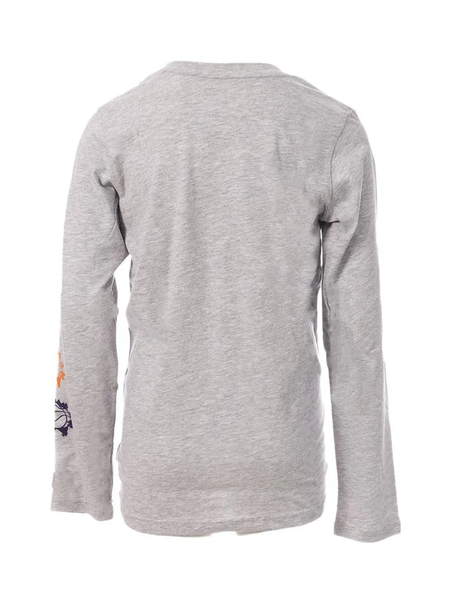 Phoenix Suns T-shirt Manches Longues Gris Garçon NBA Get Busy 2