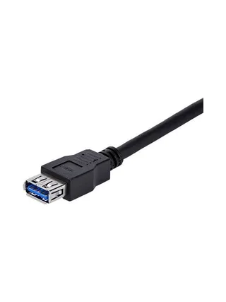 1m Black USB 3.0 Extension Cable M/F 3