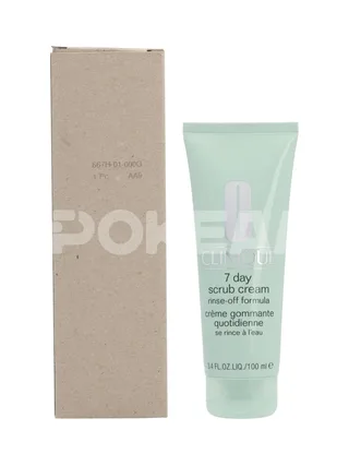 Clinique 7 Day Scrub Cream Rinse-Off Formula 100ml 1