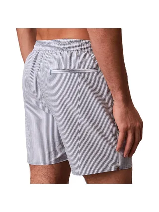 Maillot de bain Bleu/Blanc Homme Calvin Klein Jeans Short Drawstrings 2