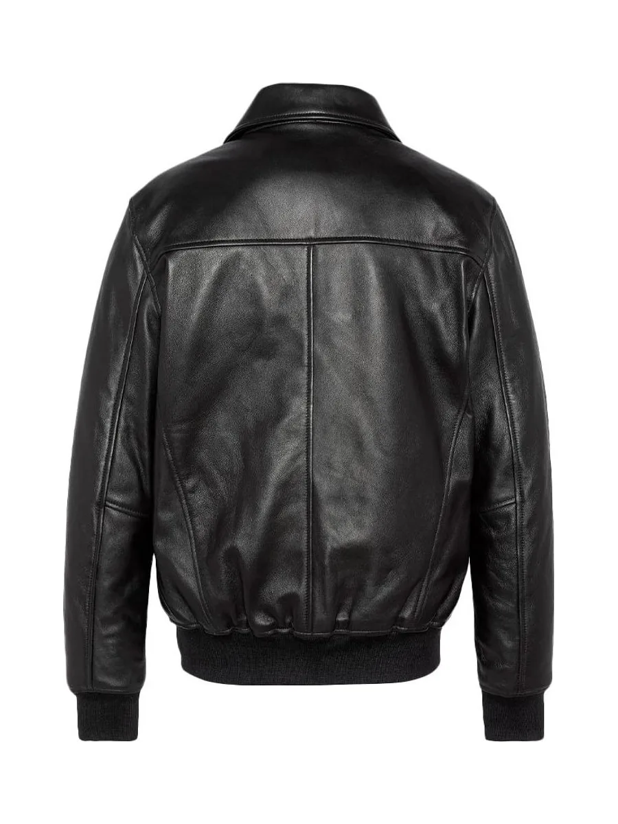 Blouson Cuir Noir Homme Schott LCDETROIT 2