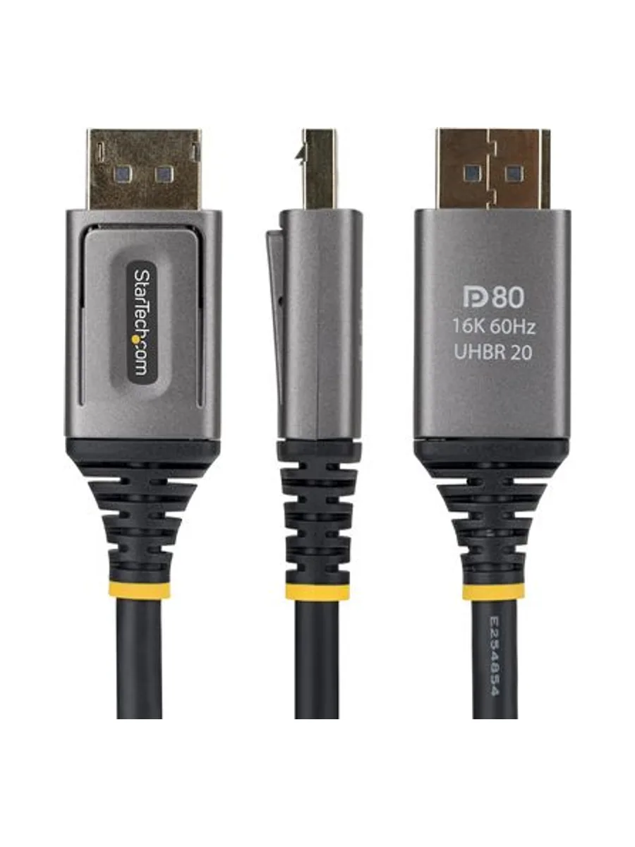 1.5m Certified DisplayPort Cable - DP80 3