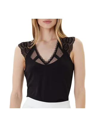 Top Noir Femme Morgan DEMYL 1