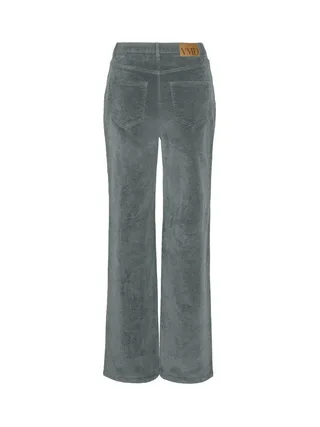 Pantalon Velours Vert Femme Vero Moda Tessa 2