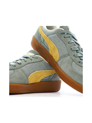 Baskets Vertes/Jaunes Homme Puma Palermo 7