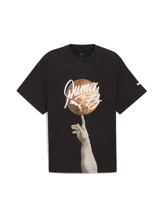 T-Shirt Noir Homme Puma Dylan Exhibit 1