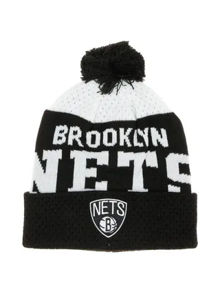 Brooklyn Nets Bonnet Noir/Blanc Garçon NBA Collegiate 1