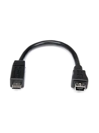 15cm Micro USB to Mini USB Adapter M/F 1