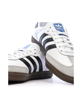 Samba Baskets Blanches/Noires Mixte Adidas 7