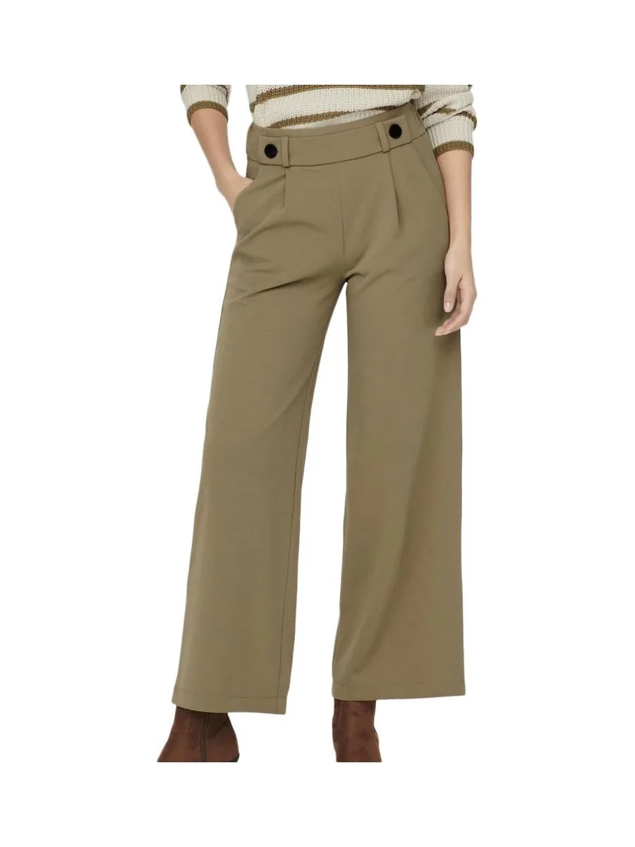 Pantalon Marron Femme JDY Geggo 1